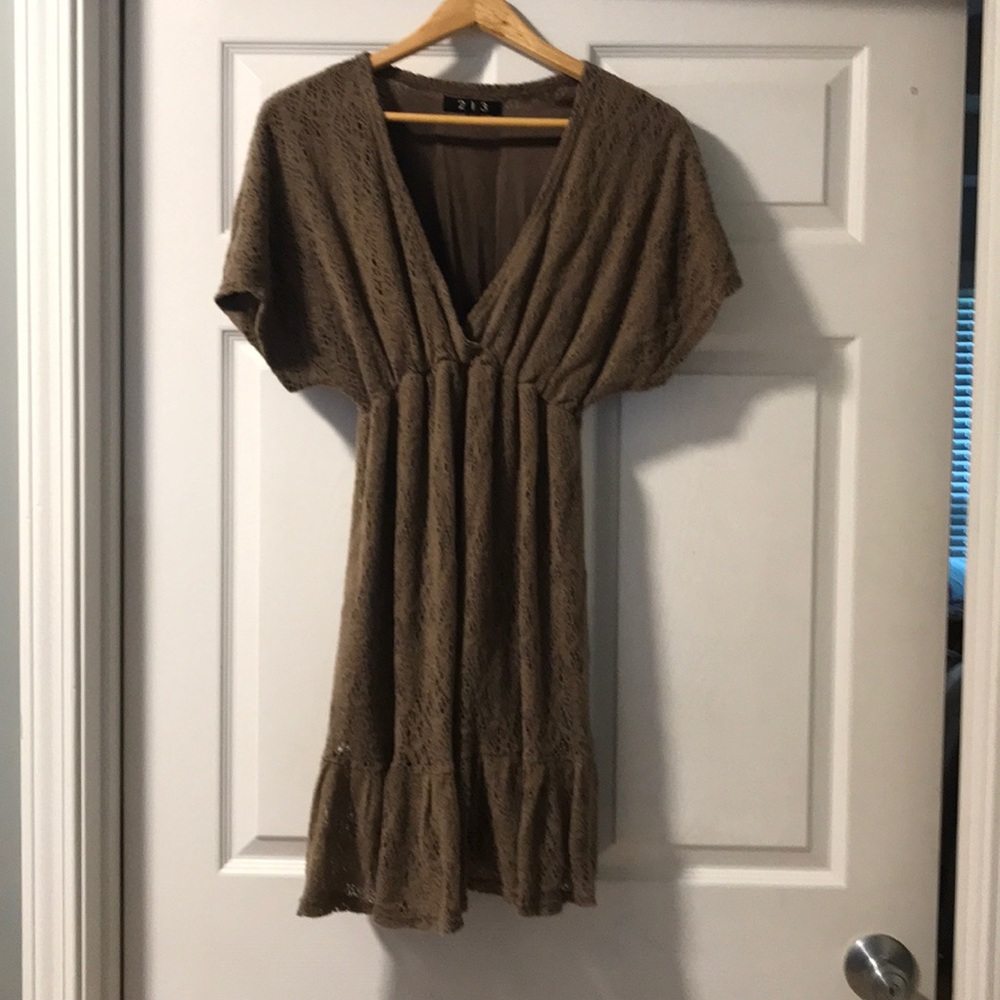 213 Taupe dress